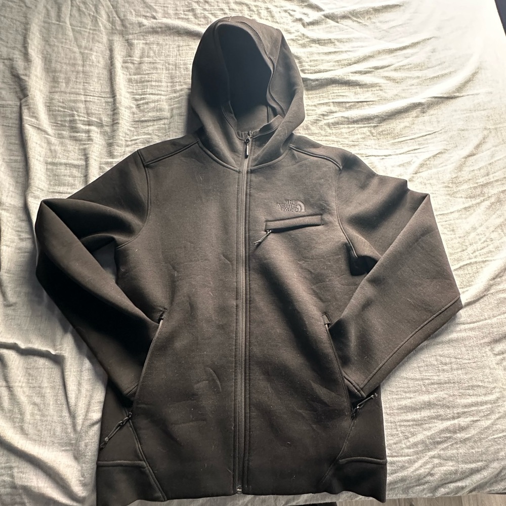 The North face zip up jacket
